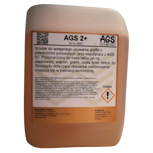 AGS 2+ Żel do wstępnego usuwania graffiti 1l 5l