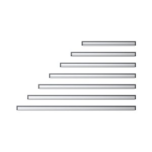 Pulex Listwa stalowa 20cm  35cm 45cm 55cm