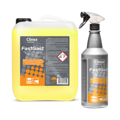 Clinex Fast Gast - Preparat do usuwania tłustych zbrudzeń