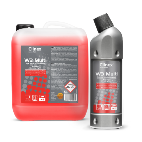 Clinex w3 Multi - Płyn do mycia łazienek