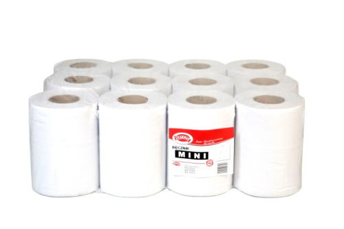 Ręcznik papierowy mini biały